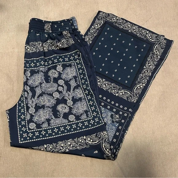 Joie Silky Bandana Pants - Picture 2 of 8